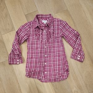 THE CHILDREN'S PLACE | Pink and white plaid